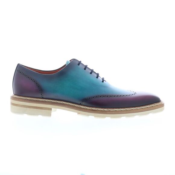 Mezlan Mens 20664 Blue Shoes (NWT) - Picture 1 of 7